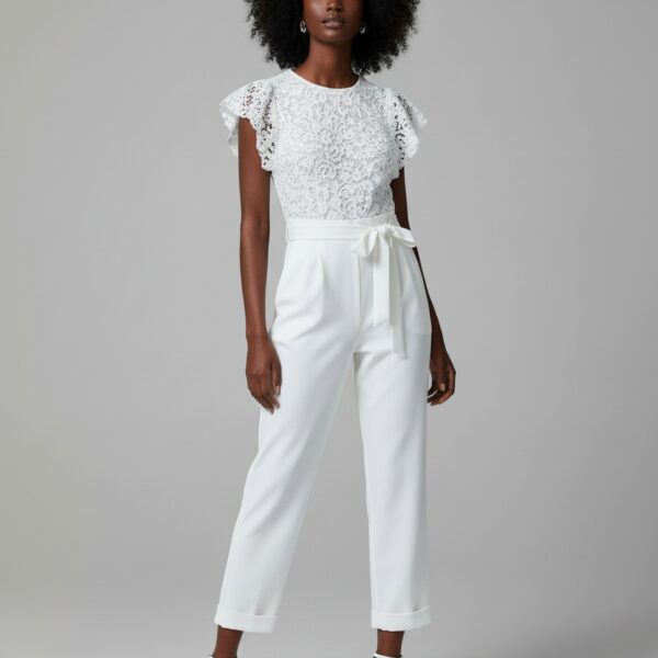 Tenue mariage civil combinaison