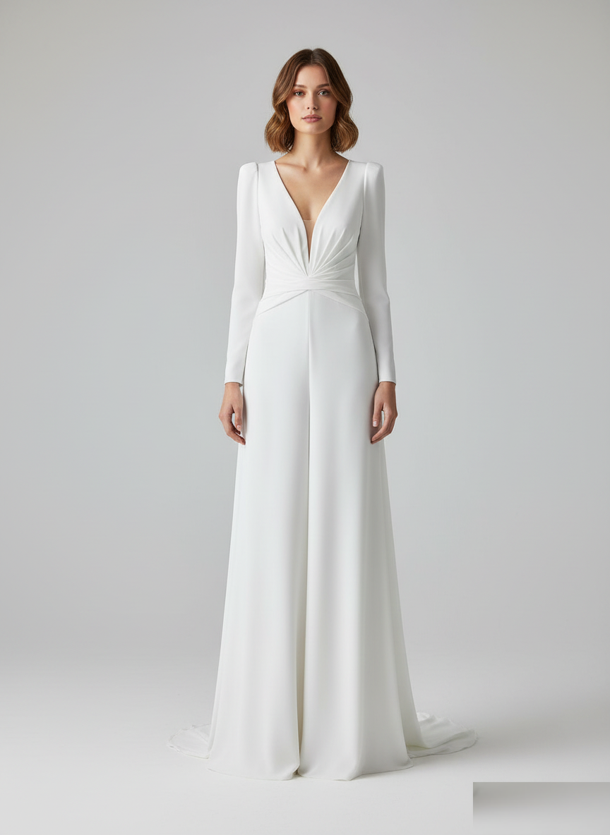 Robe combinaison mariage civil - CombiCérémonie