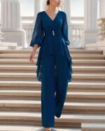 Tenue mere de la mariee combinaison - CombiCérémonie